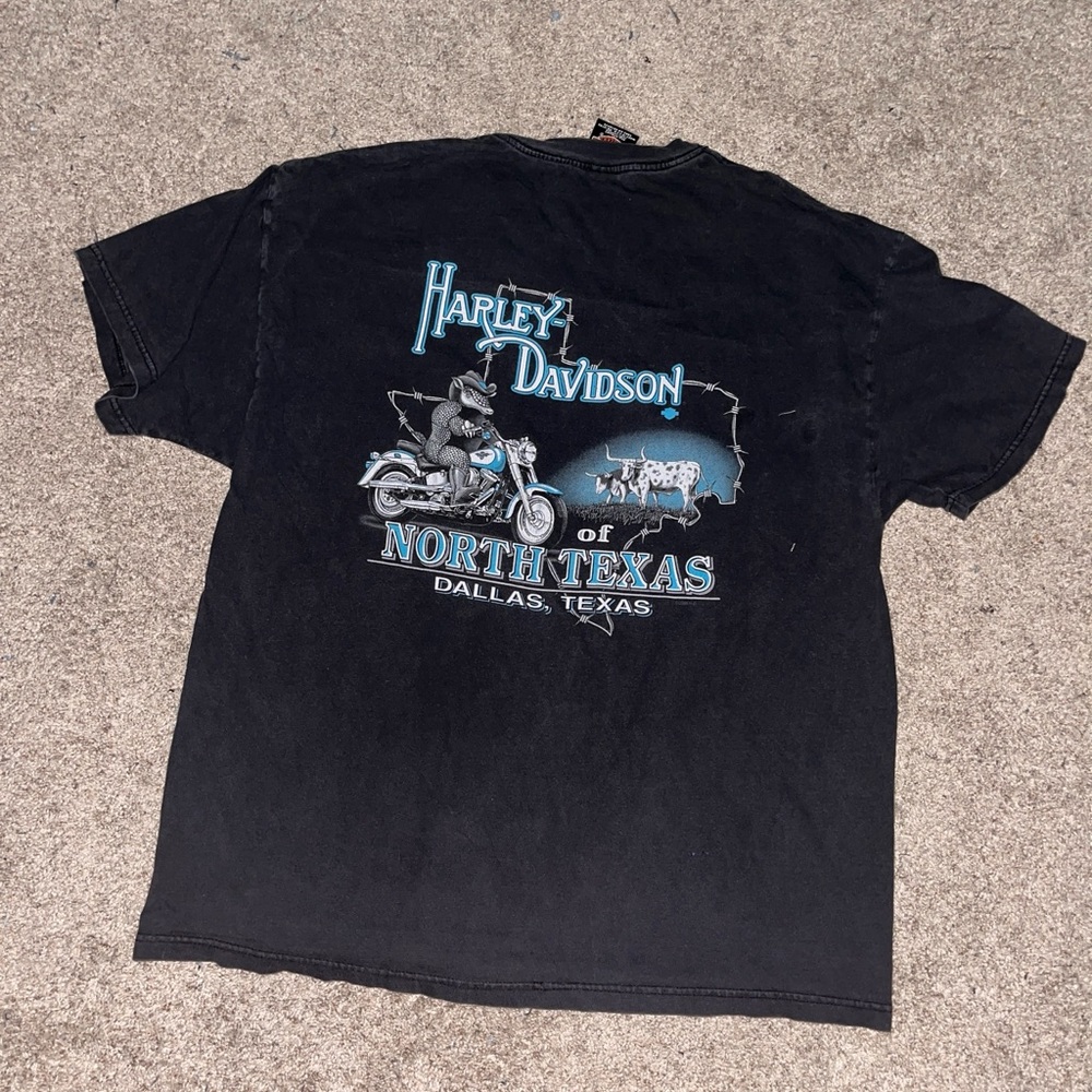 Harley-Davidson Black Texas skull tee - Picture 2 of 2